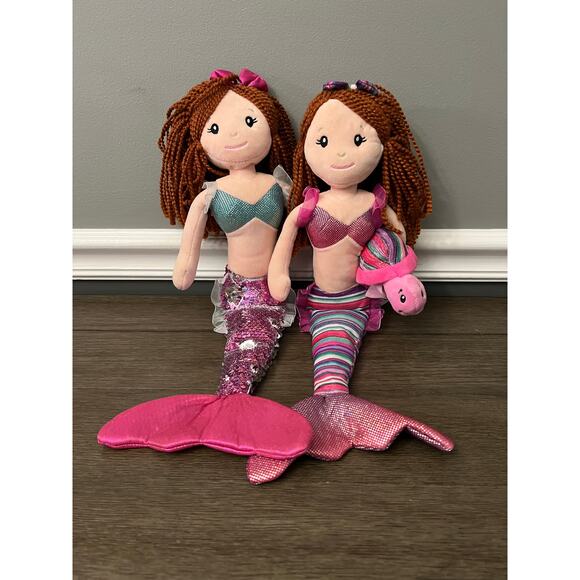 The Petting Zoo‎ Mermaid Friends Plush Set - Picture 1 of 7